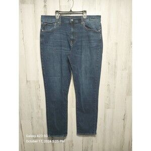 Lucky Brand Jeans Mens 38x32 Blue 410 Athletic Slim Fit Dark Wash Denim Pants